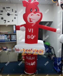 RỐI HƠI VẪY TAY HÌNH CON BÒ