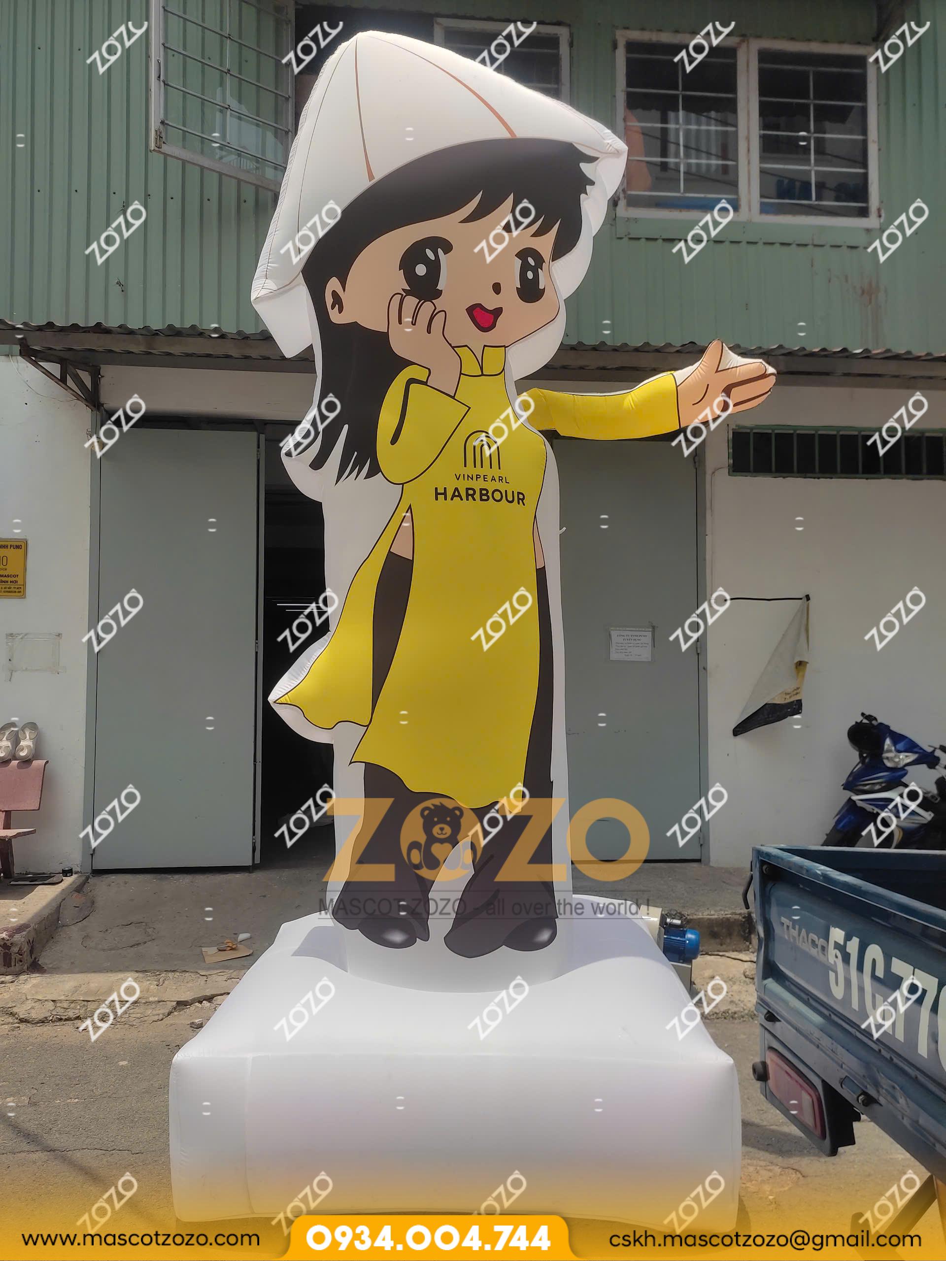 rối áo dài 4m aodai