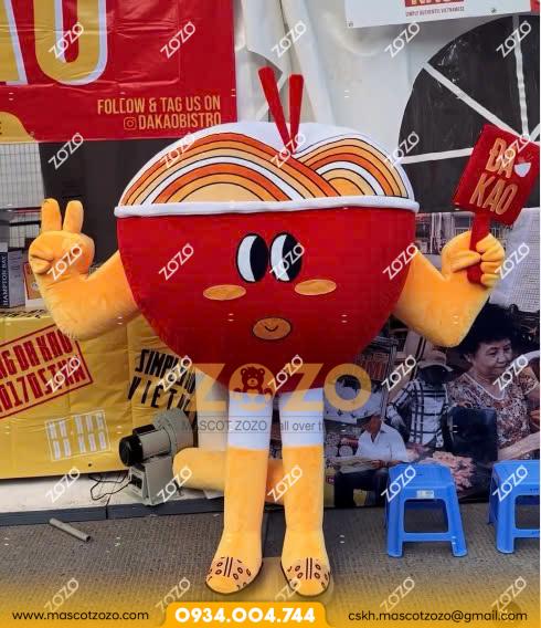 MÔ HÌNH RỐI 3D TÔ MÌ ĐA KAO
