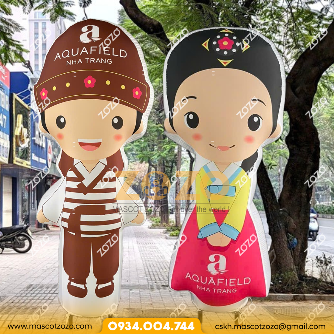 RỐI HƠI TRƯNG BÀY CHIBI HÀN QUỐC