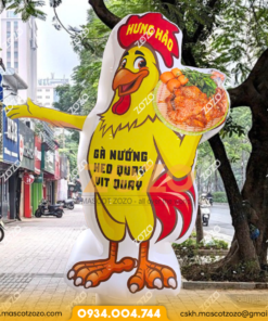 RỐI HƠI VẪY TAY QUÁN GÀ NƯỚNG