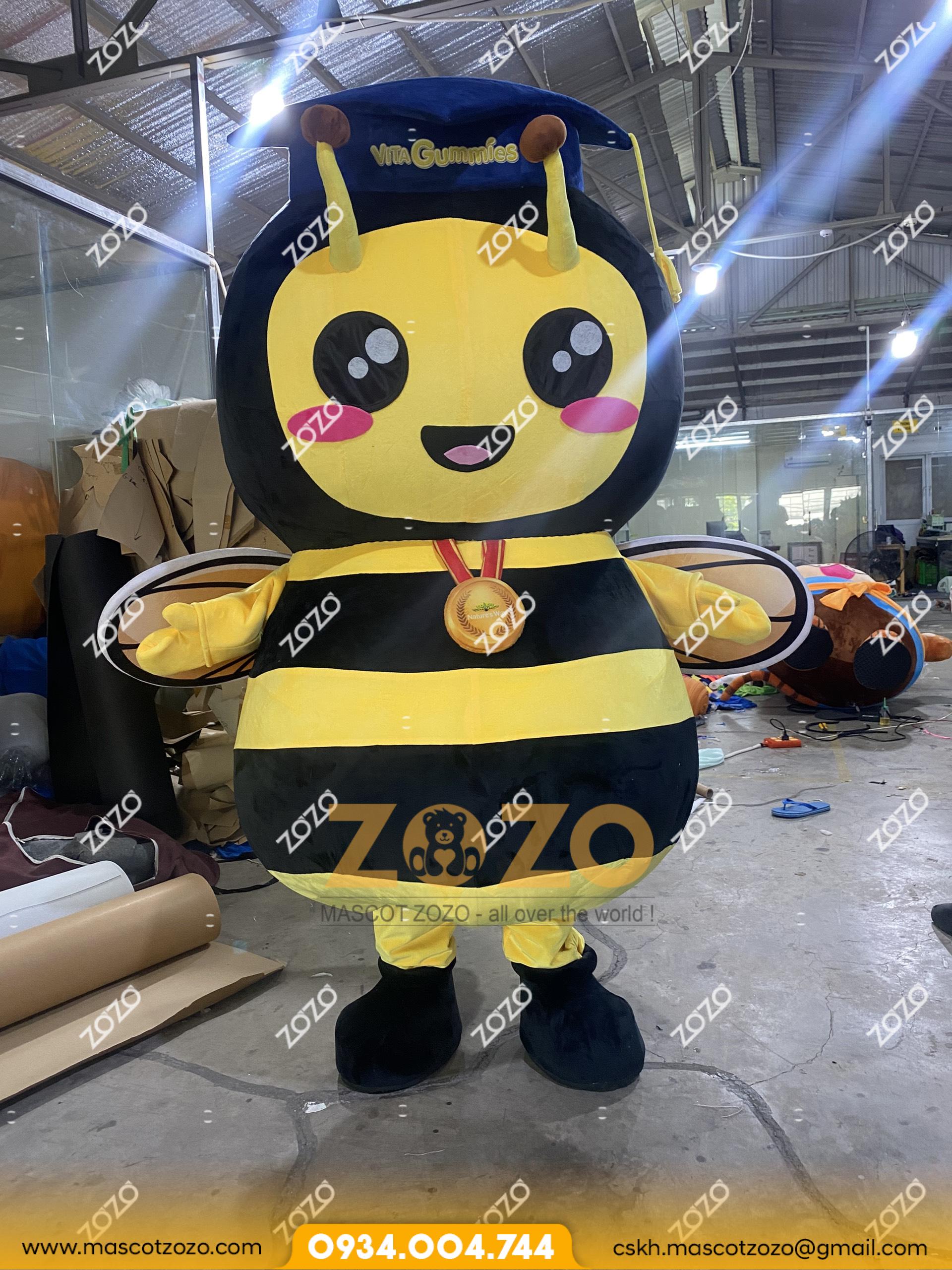 MASCOT BÉ ONG DỄ THƯƠNG