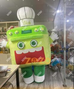 MASCOT HƠI CÁI LÒ NƯỚNG