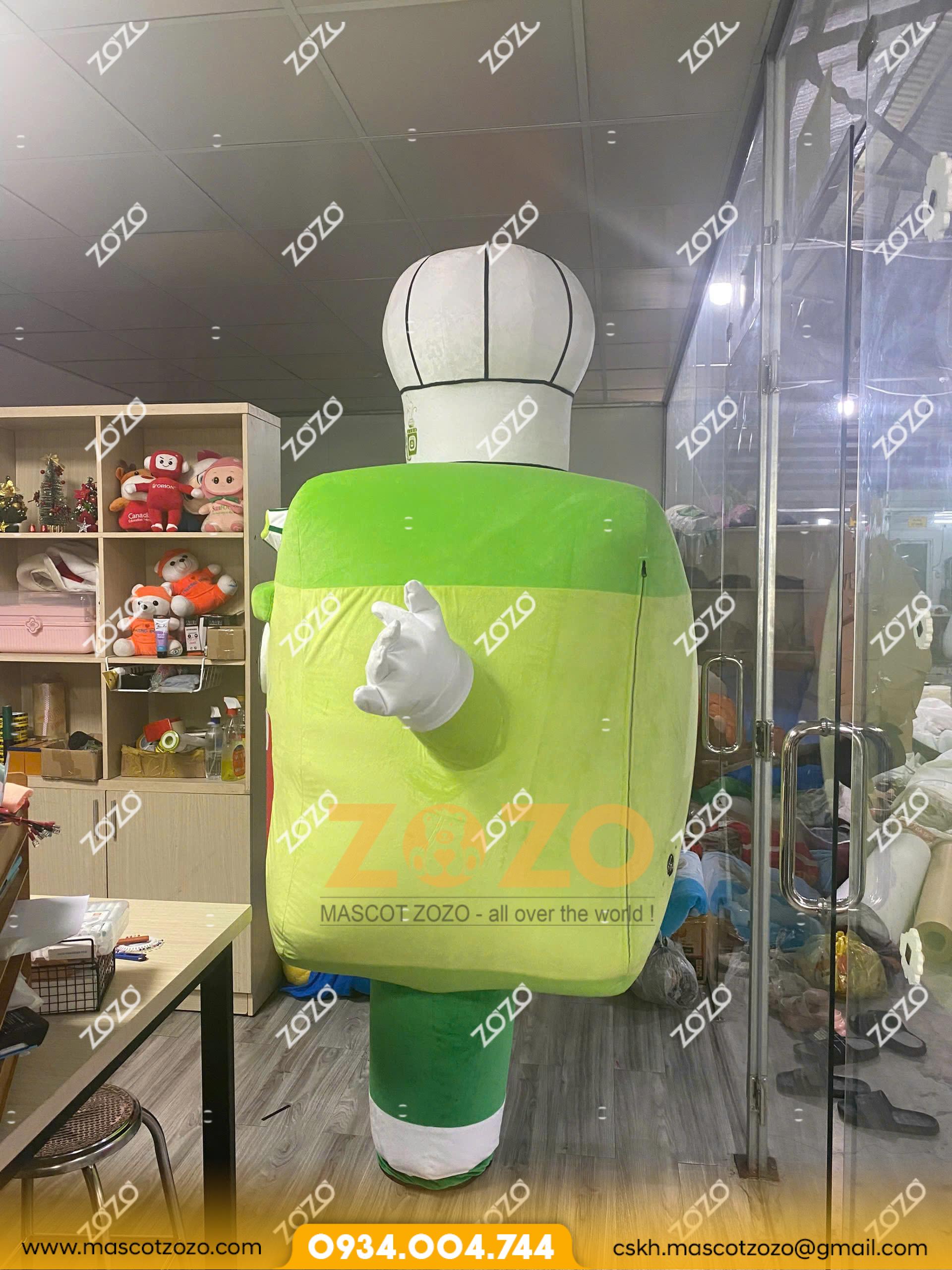MASCOT HƠI CÁI LÒ NƯỚNG - Ảnh 3