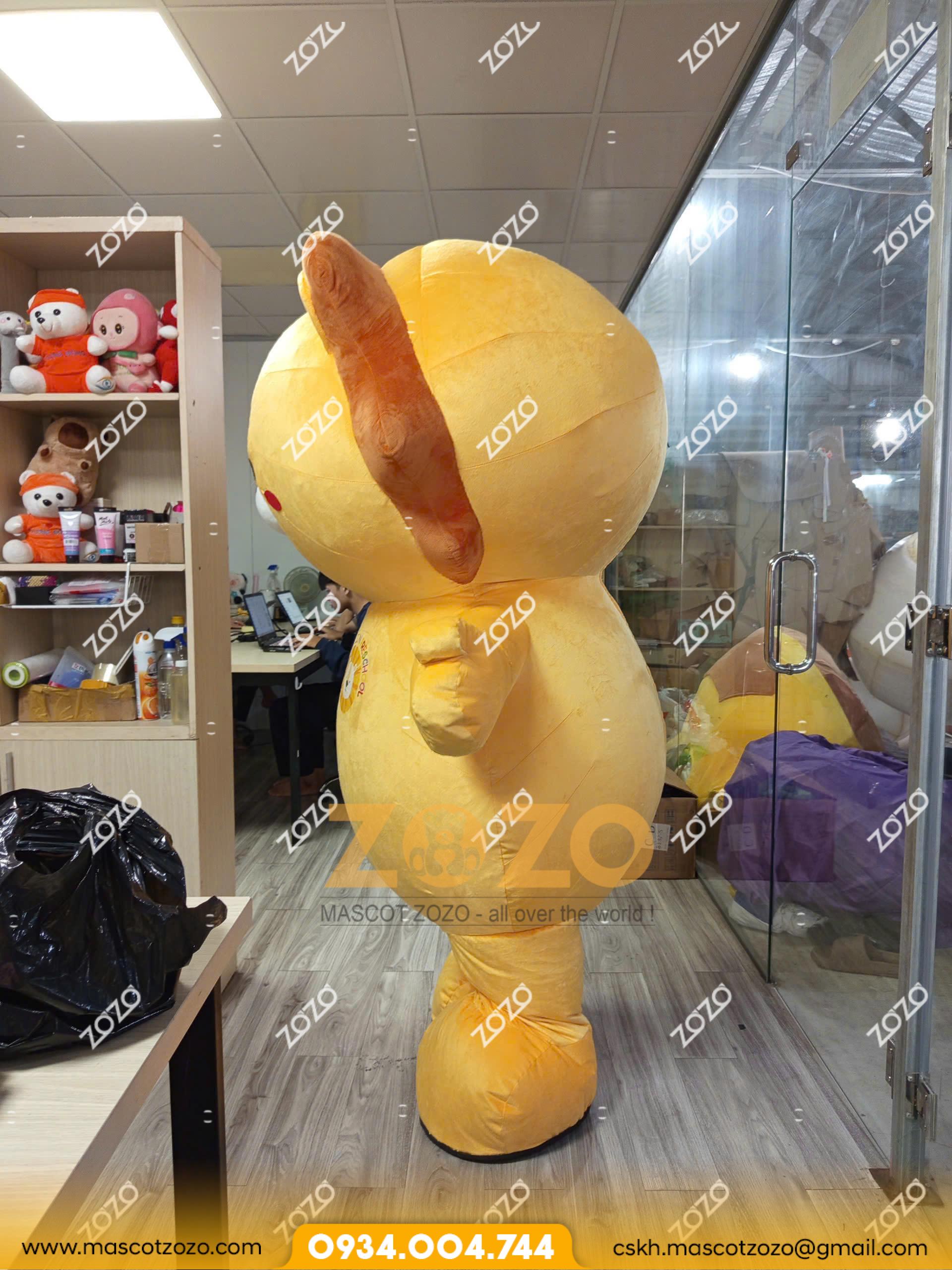 MASCOT HƠI BÉ SƯ TỬ - Ảnh 3