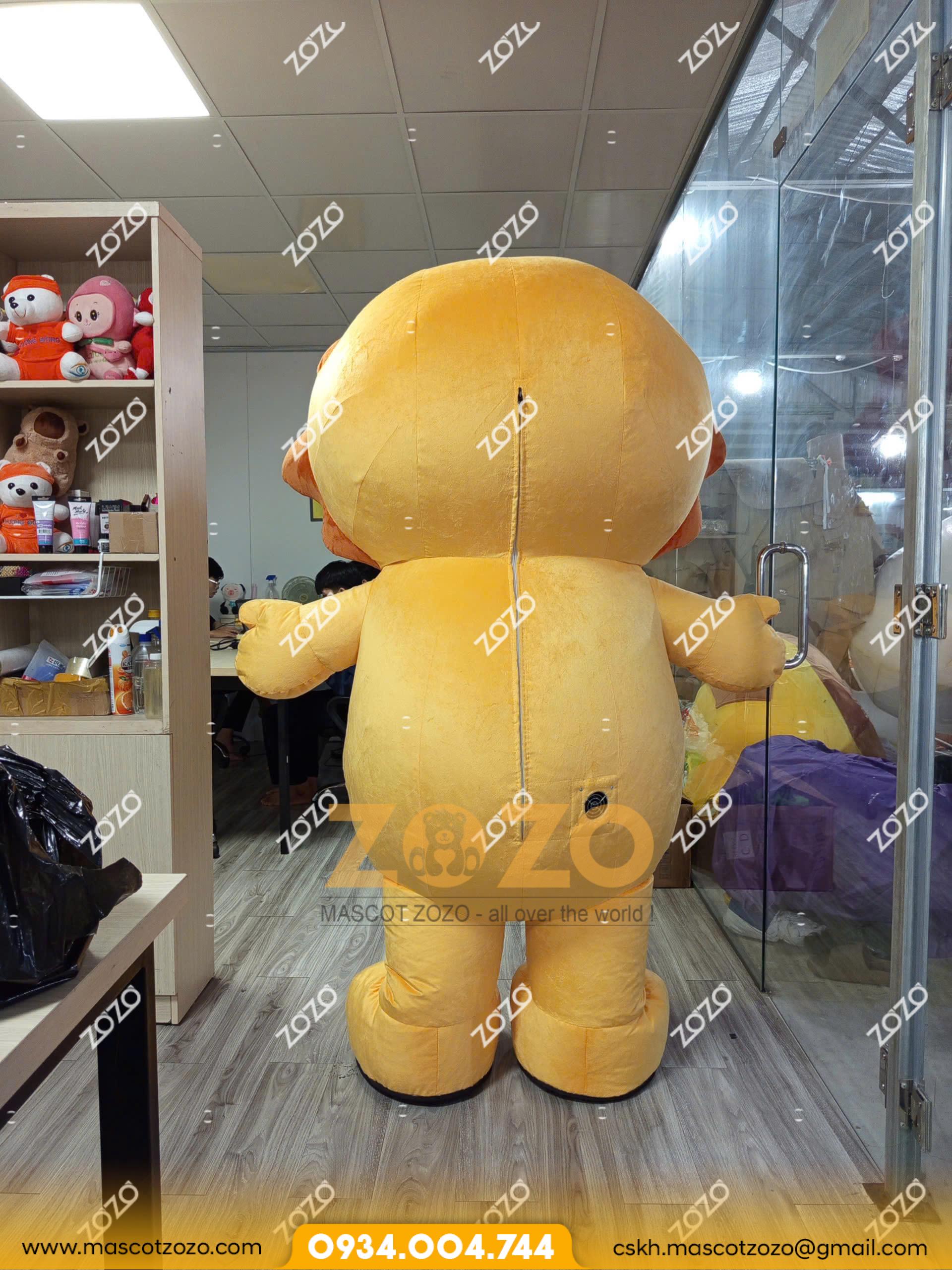 MASCOT HƠI BÉ SƯ TỬ - Ảnh 4