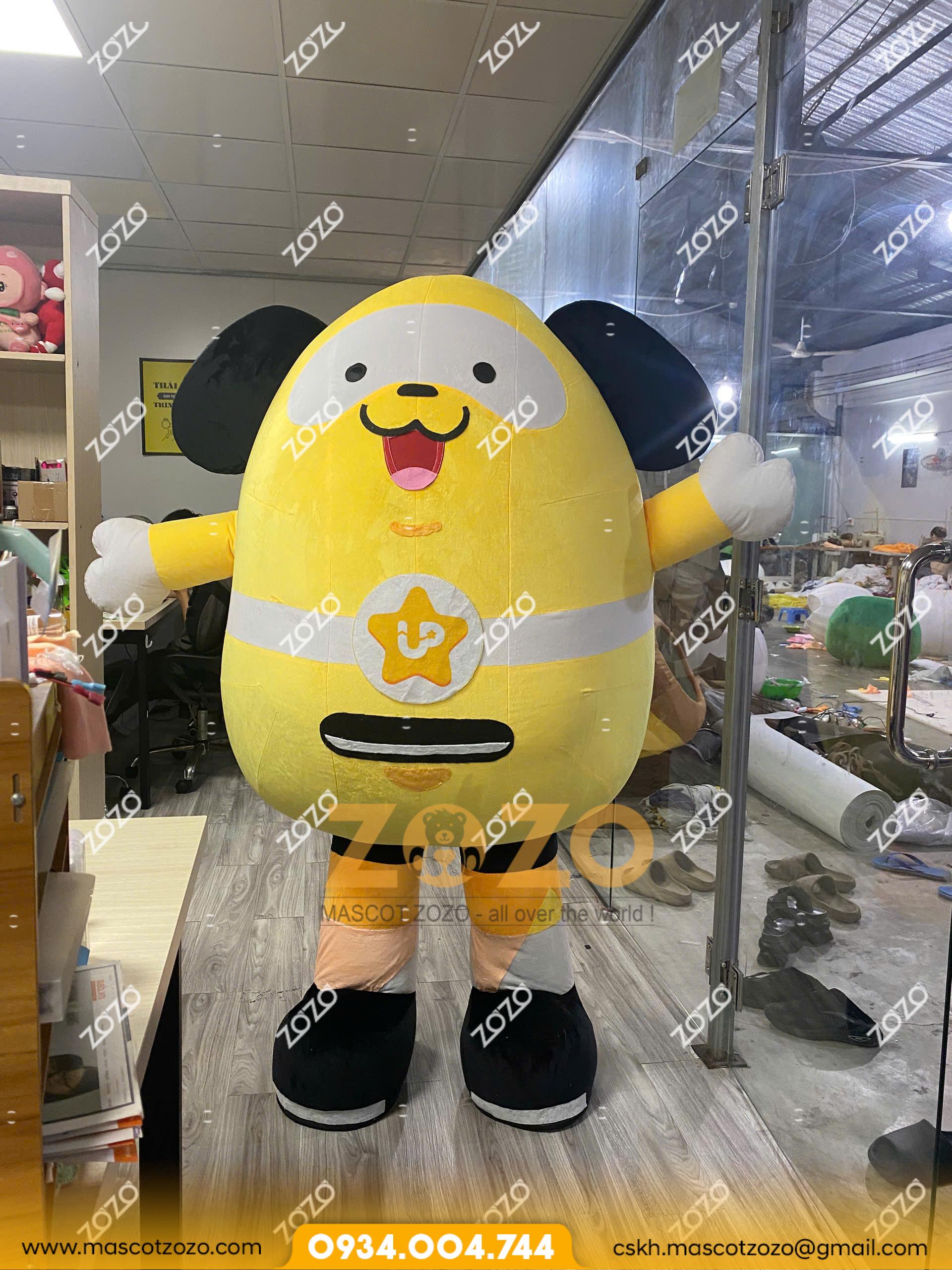 mascot hơi chó cv