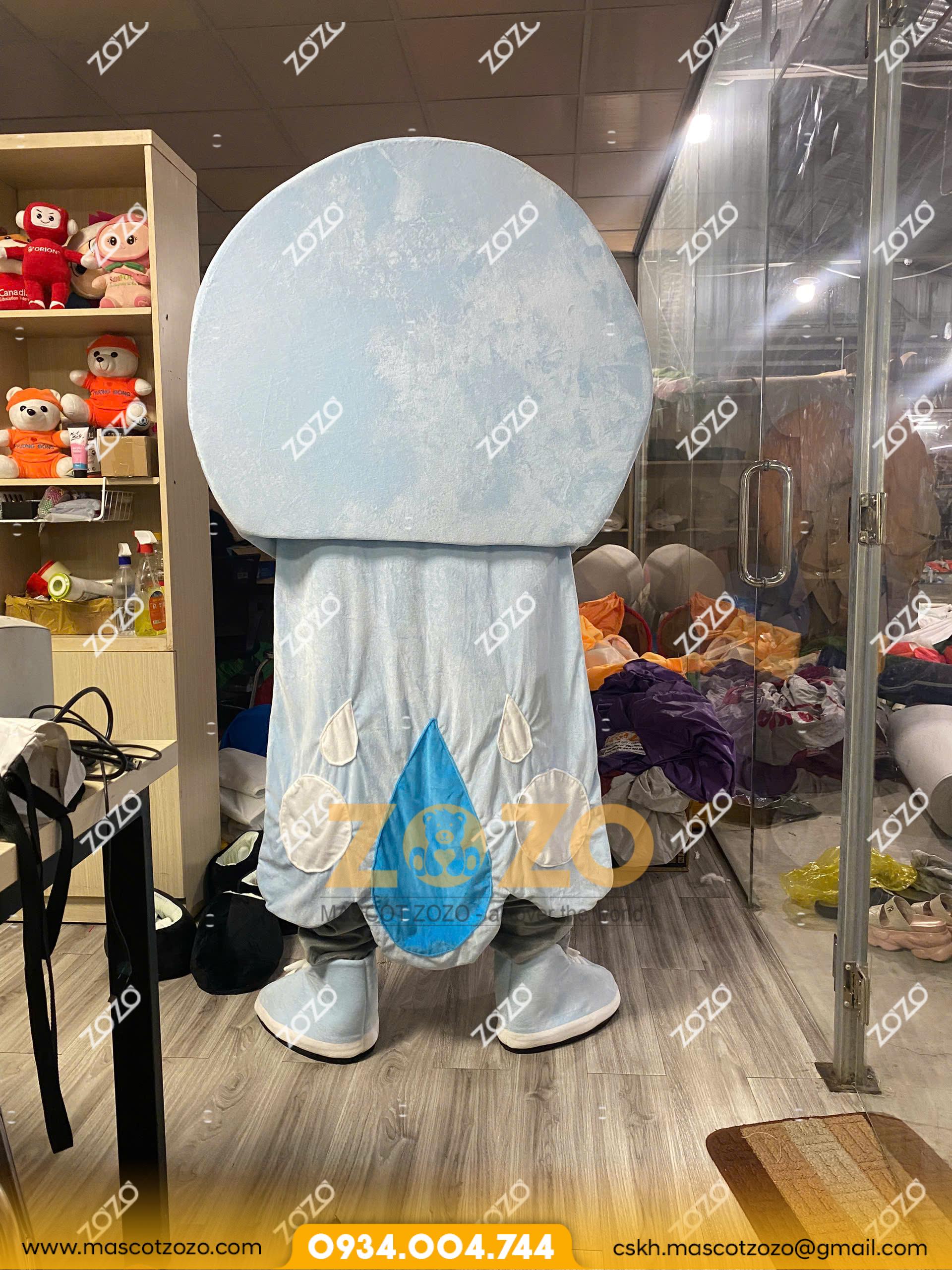 mascot nước bọt 3 ll3