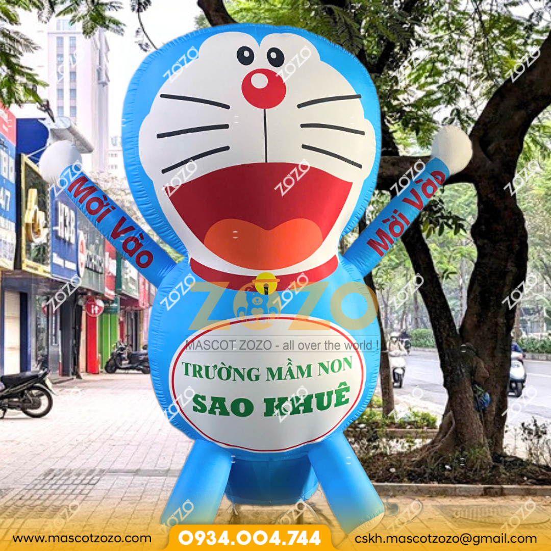 RỐI HƠI VẪY TAY DORAEMON