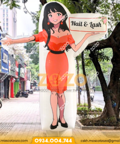 RỐI HƠI VẪY TAY CÔ GÁI NAIL & LASH