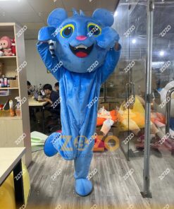 Alternative view of MASCOT BÉ MÈO XANH DƯƠNG