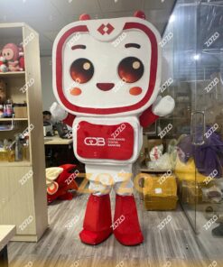MASCOT ROBOT NGÂN HÀNG TECHCOMBANK