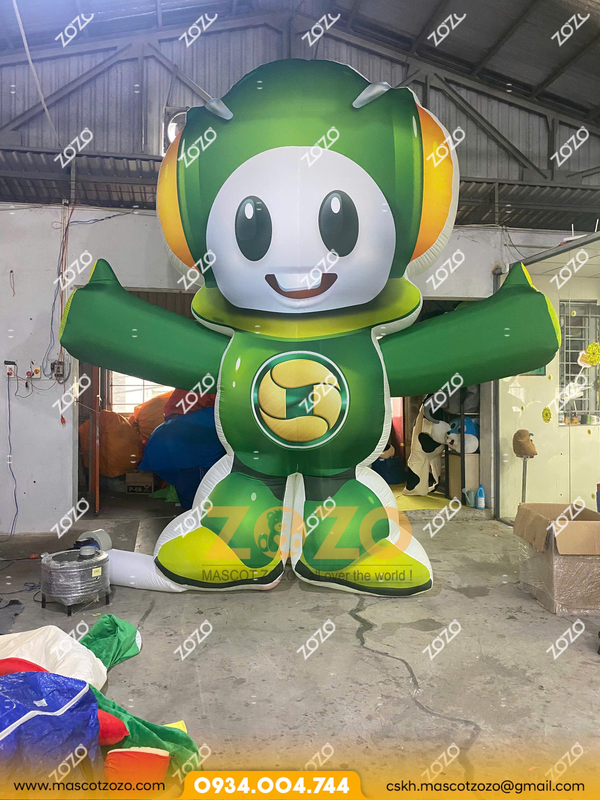 RỐI HƠI KHỔNG LỒ ROBOT NGÂN HÀNG OCB - Ảnh 2