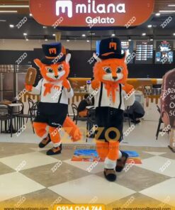 Alternative view of MASCOT CÁO KEM MILANA