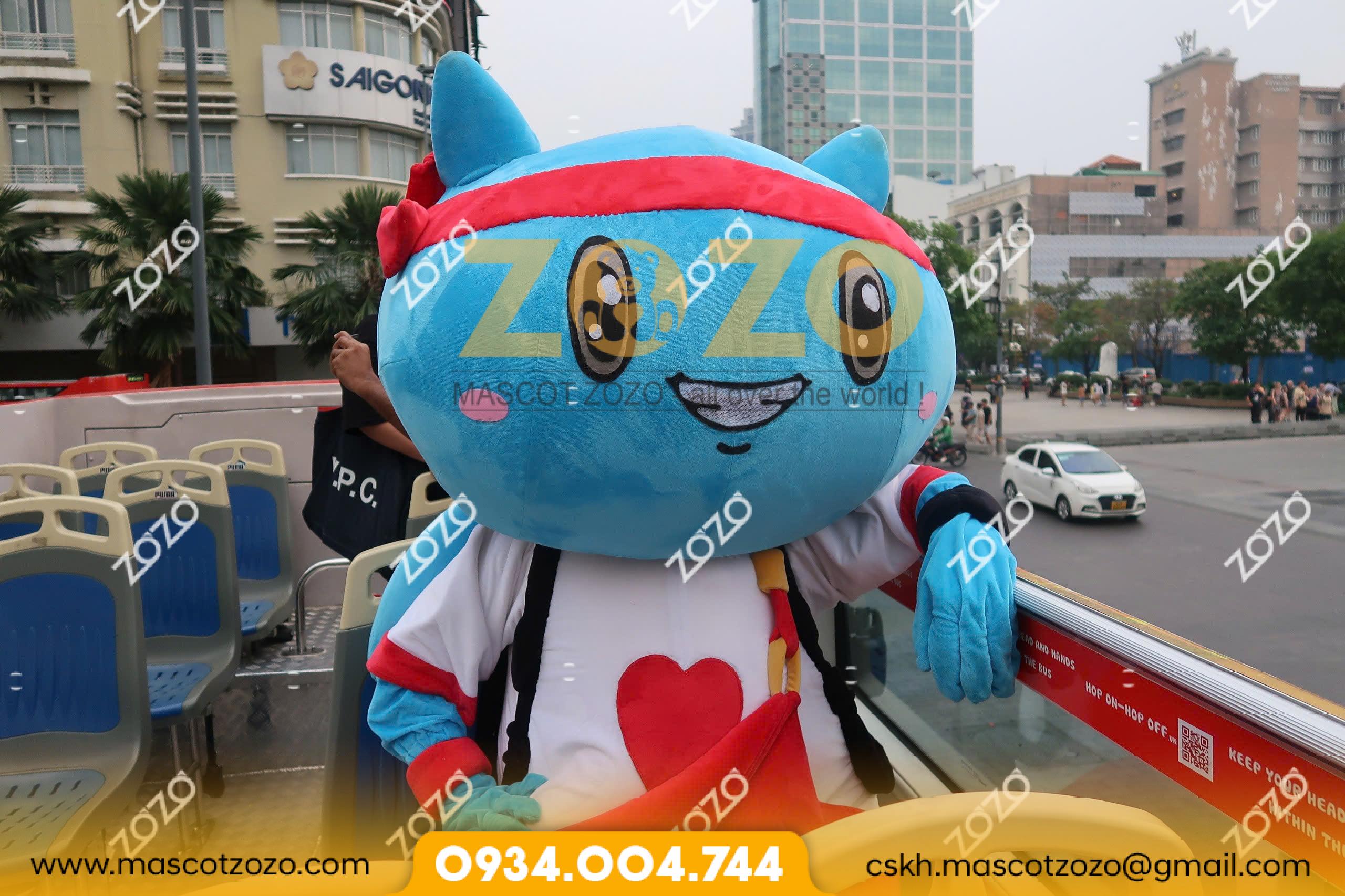 MASCOT MÈO BOBBY - Ảnh 4