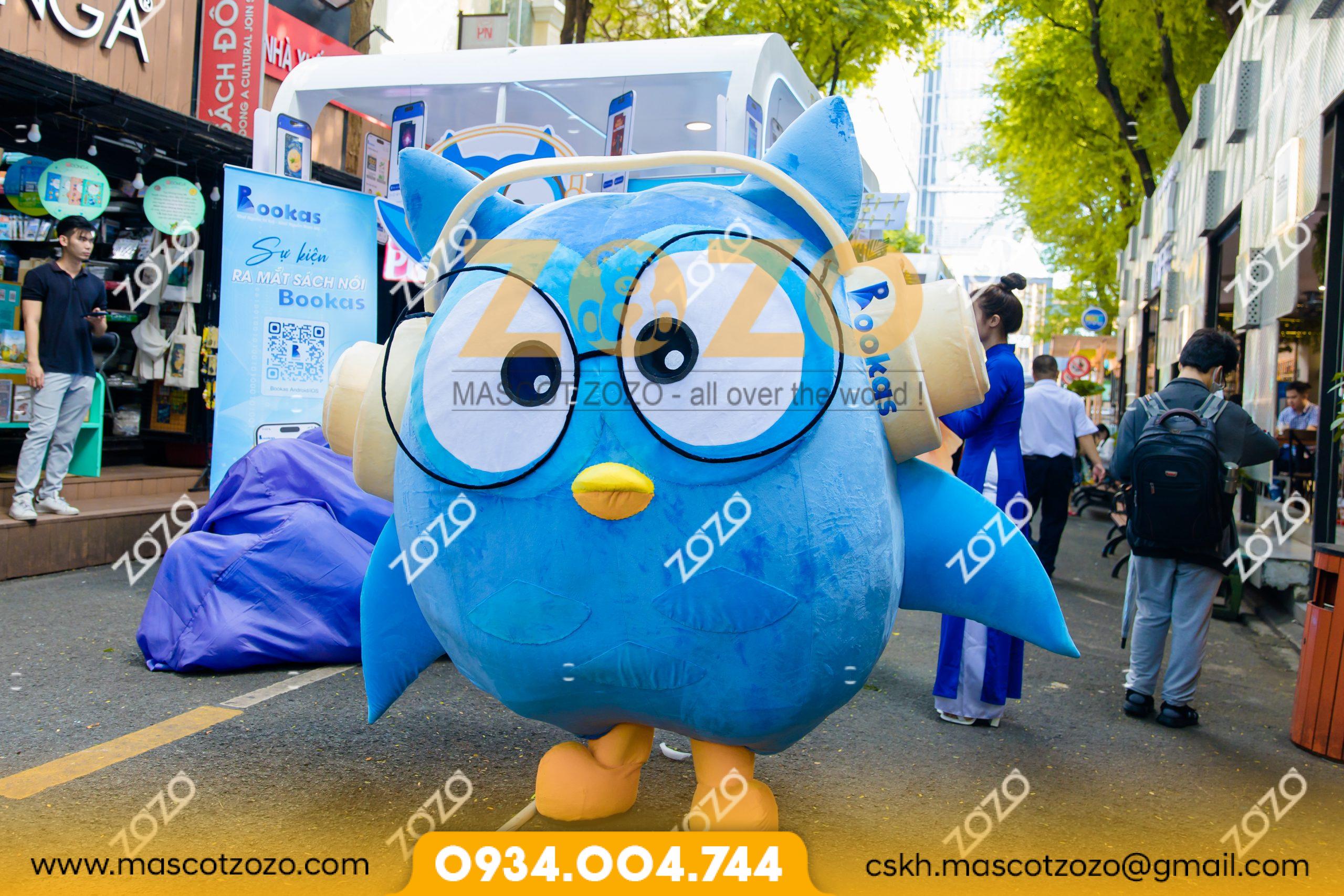 MASCOT CÚ MÈO BOOKAS