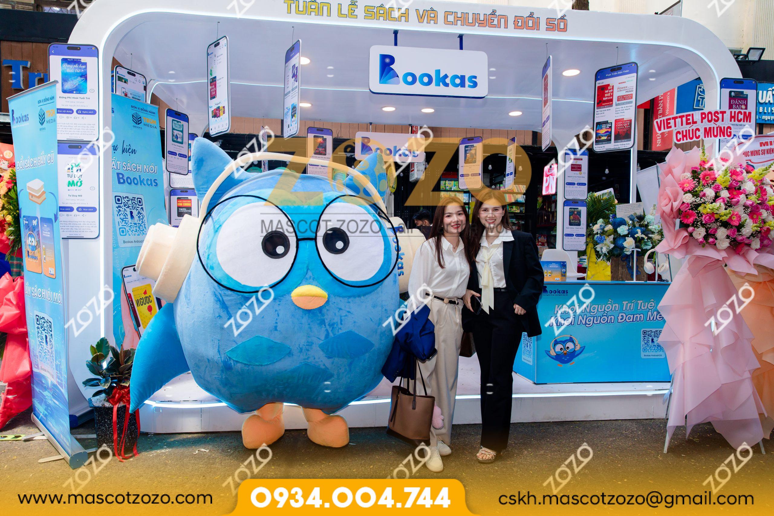 MASCOT CÚ MÈO BOOKAS - Ảnh 3