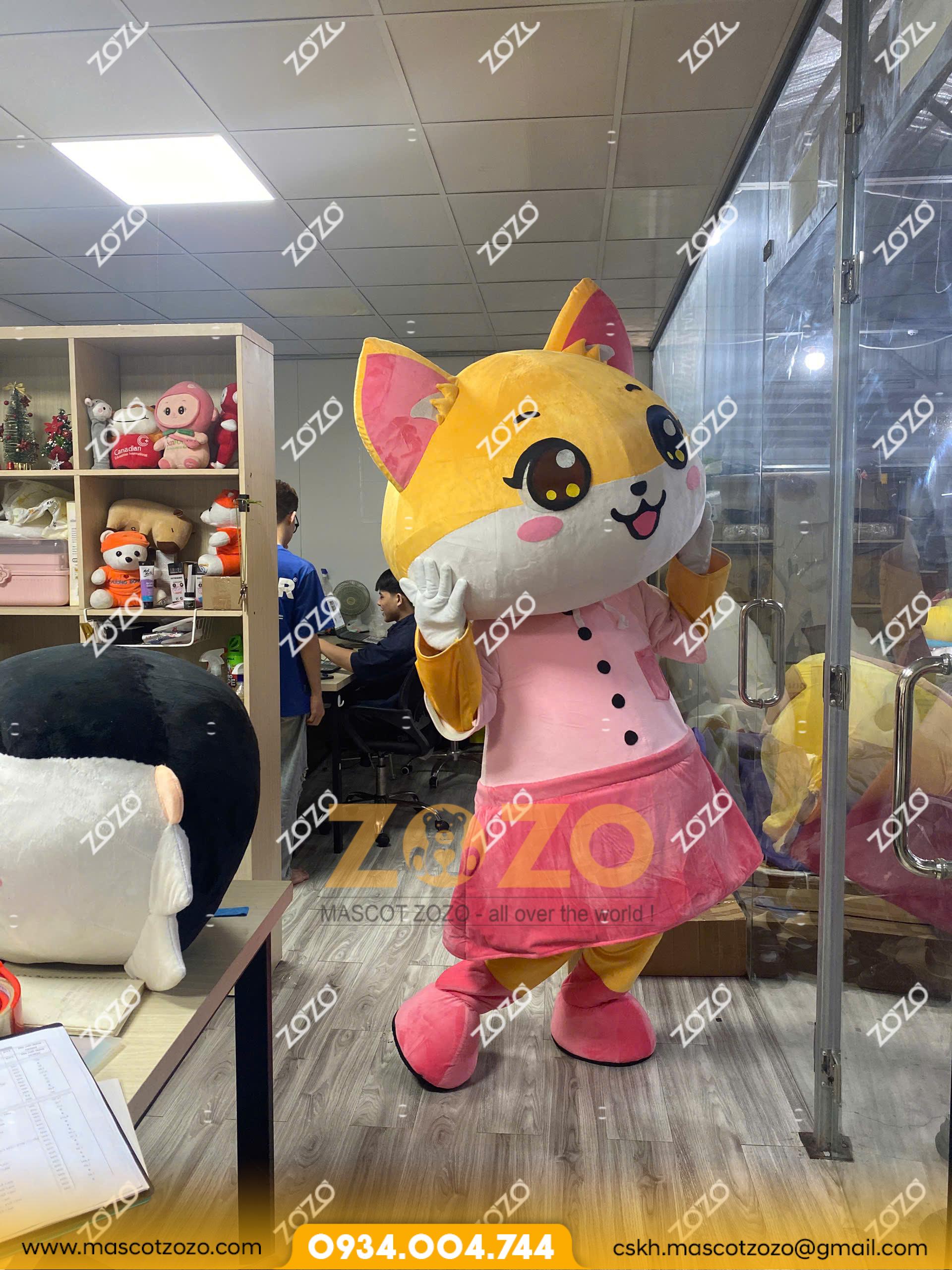 MASCOT MÈO CON PIKA ARENA - Ảnh 3