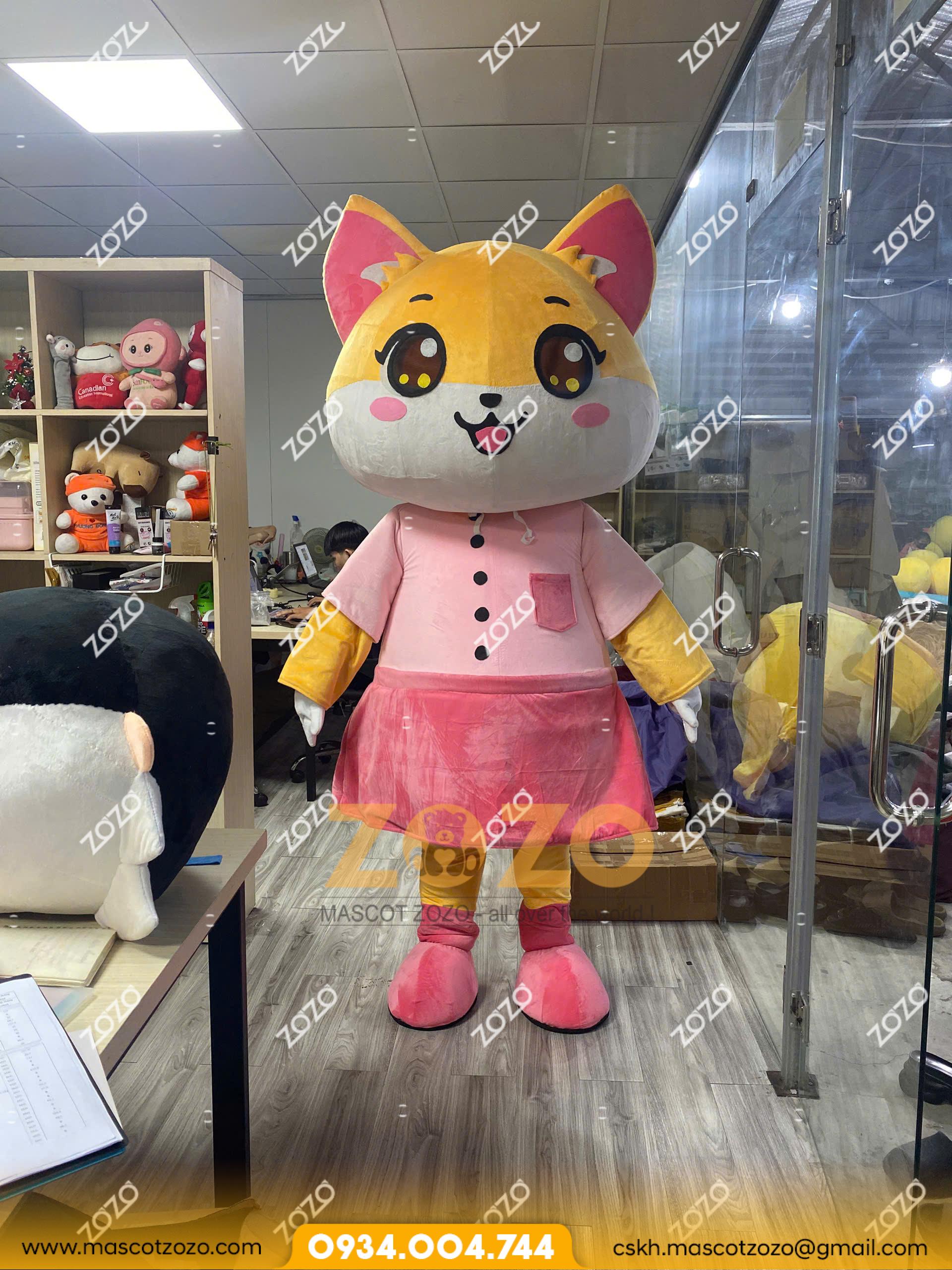 MASCOT MÈO CON PIKA ARENA - Ảnh 2