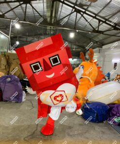 MASCOT ROBOT TRÁI TIM