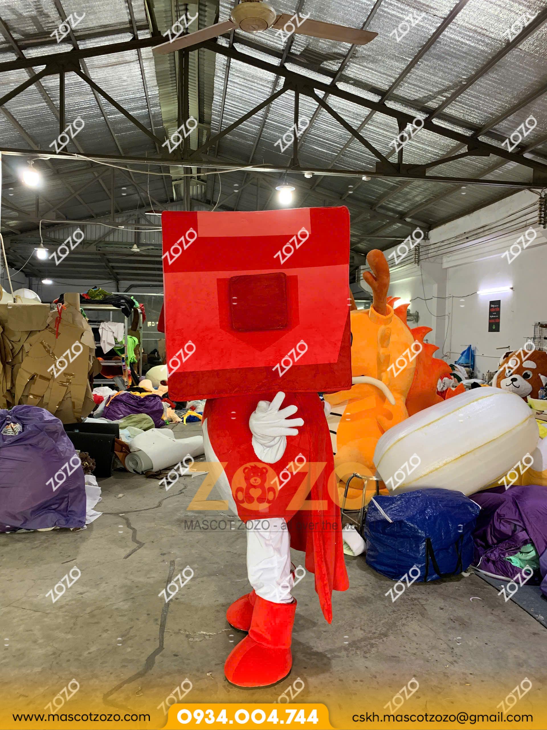 MASCOT ROBOT TRÁI TIM - Ảnh 3