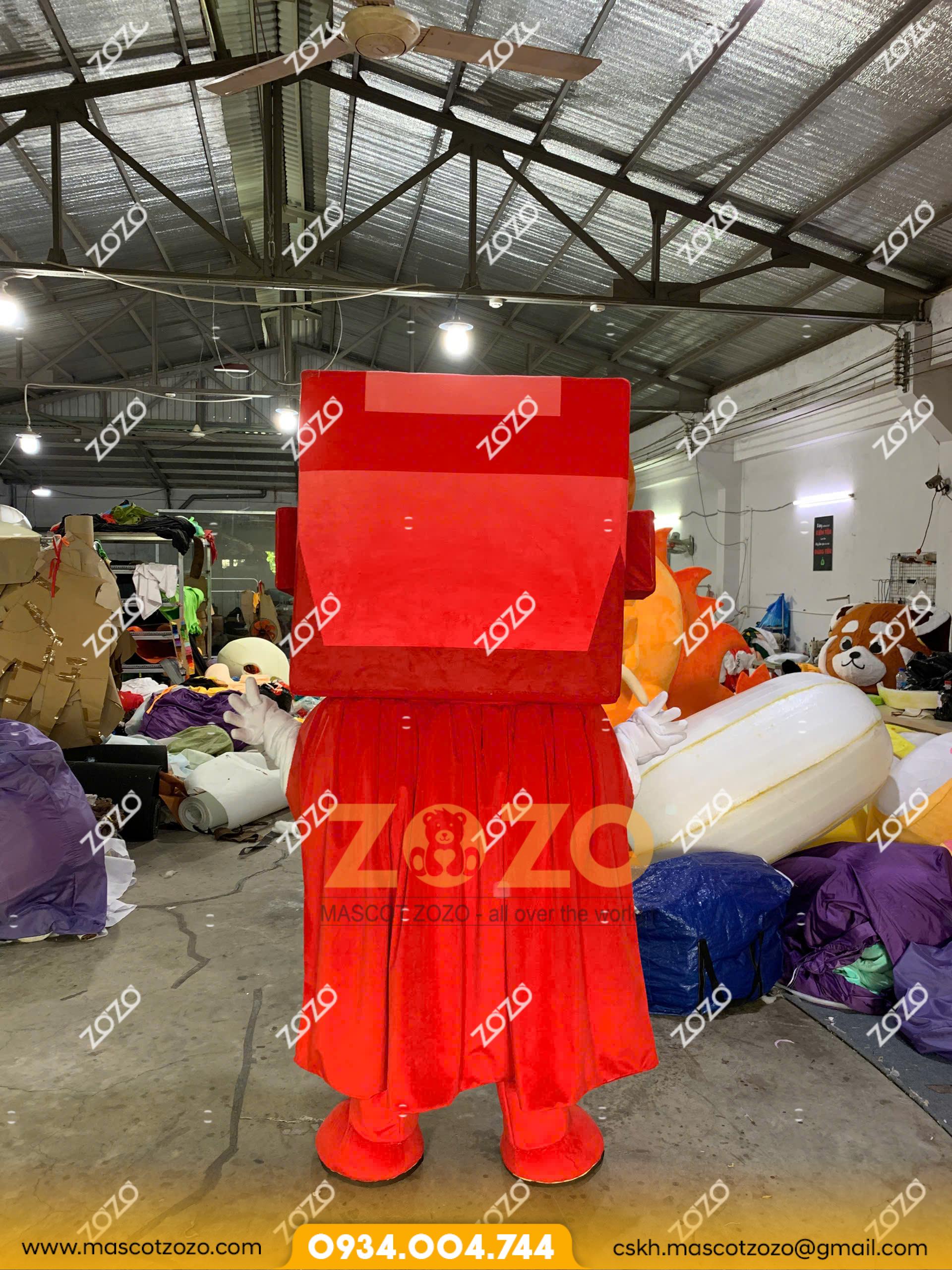 MASCOT ROBOT TRÁI TIM - Ảnh 4
