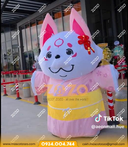MASCOT HƠI HỒ LY HIKAI AEON - Ảnh 2