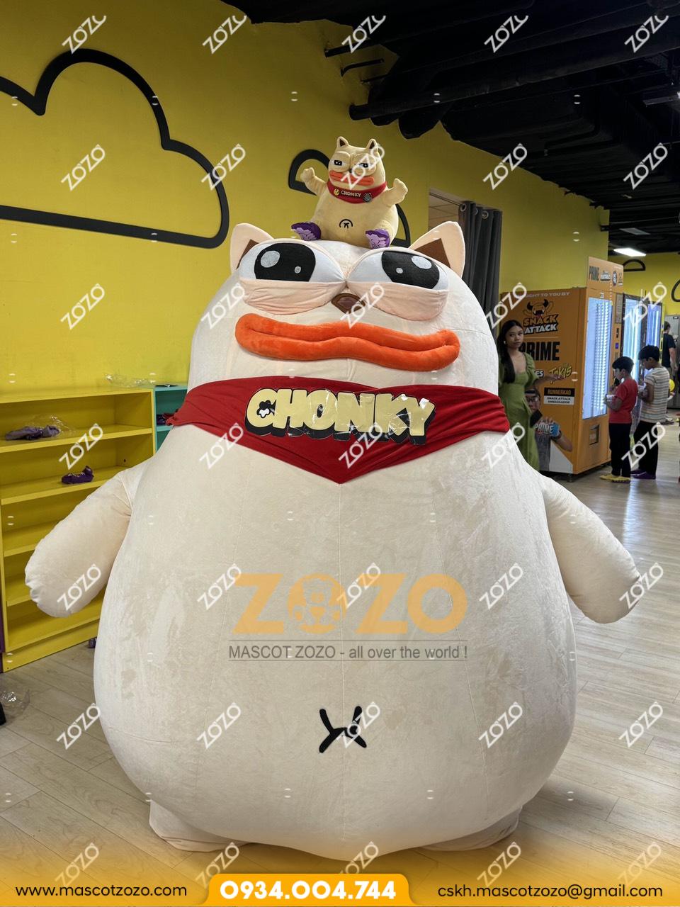 MASCOT HƠI CHÓ PUG
