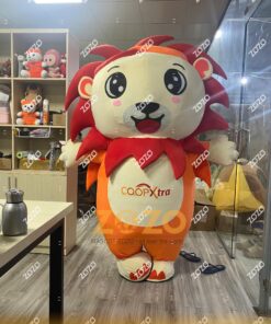 MASCOT HƠI SƯ TỬ RỒNG COOP XTRA