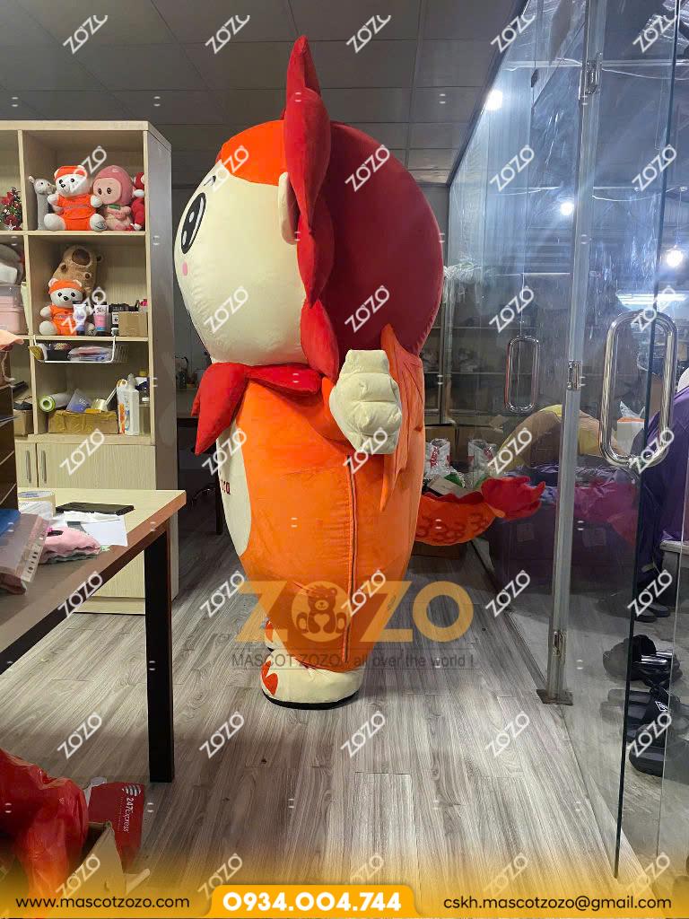 MASCOT HƠI SƯ TỬ RỒNG COOP XTRA - Ảnh 3
