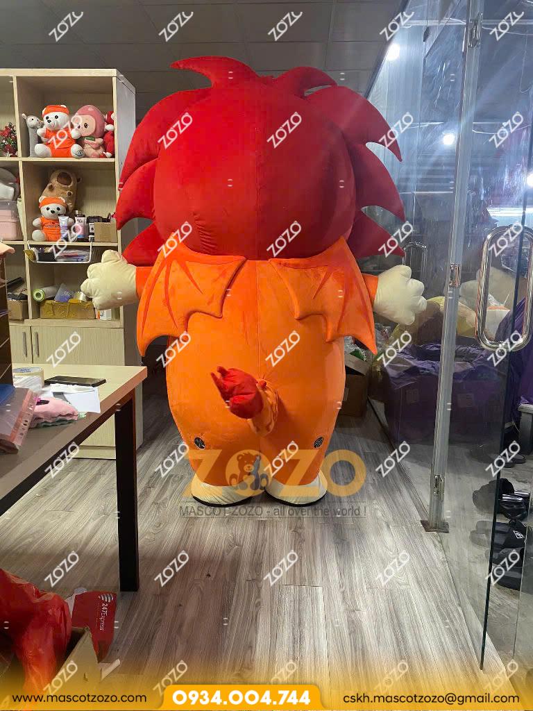 mascot hơi rồng sư tử 3