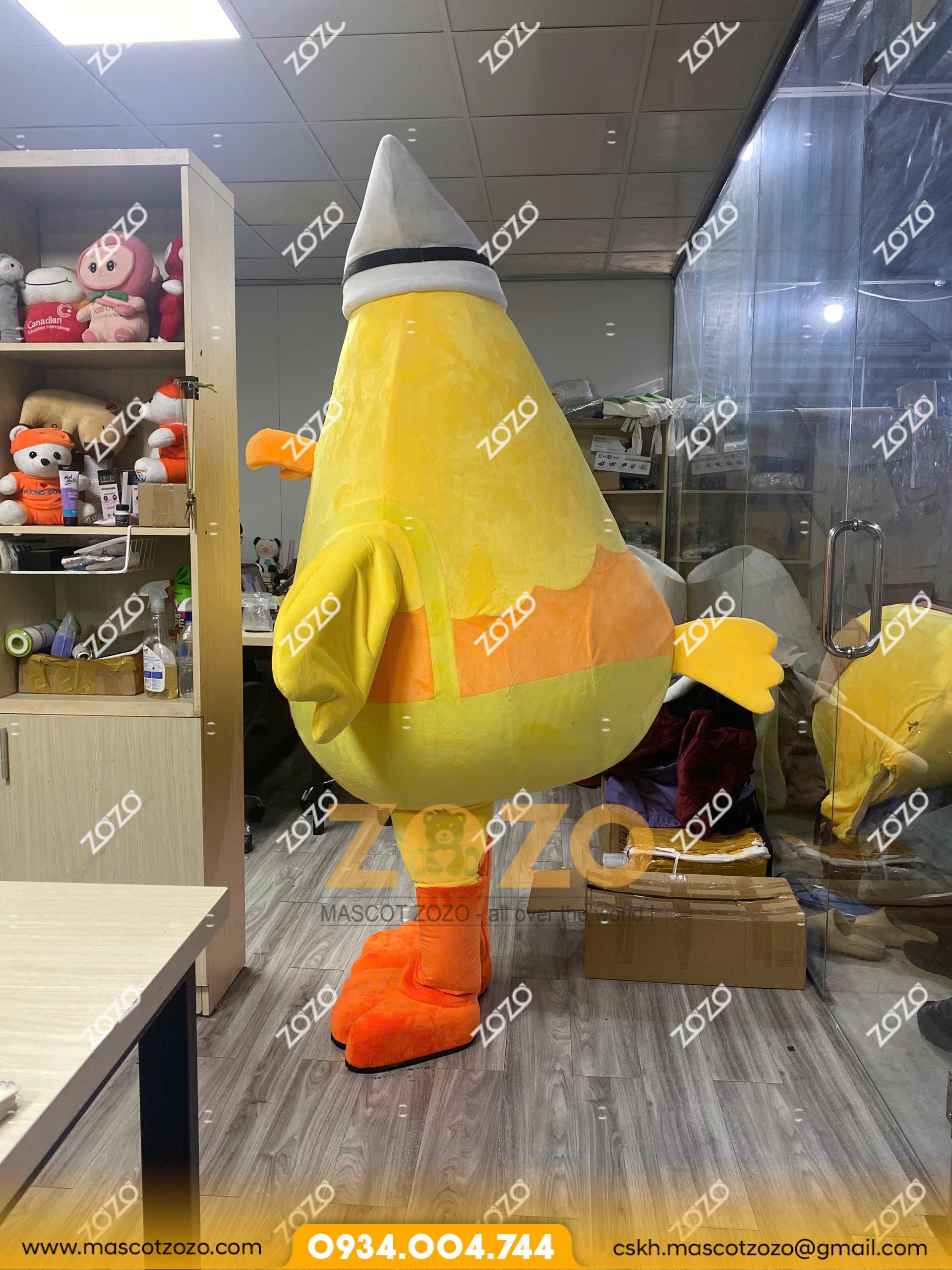 MASCOT GÀ VÀNG CHICK DELI - Ảnh 2