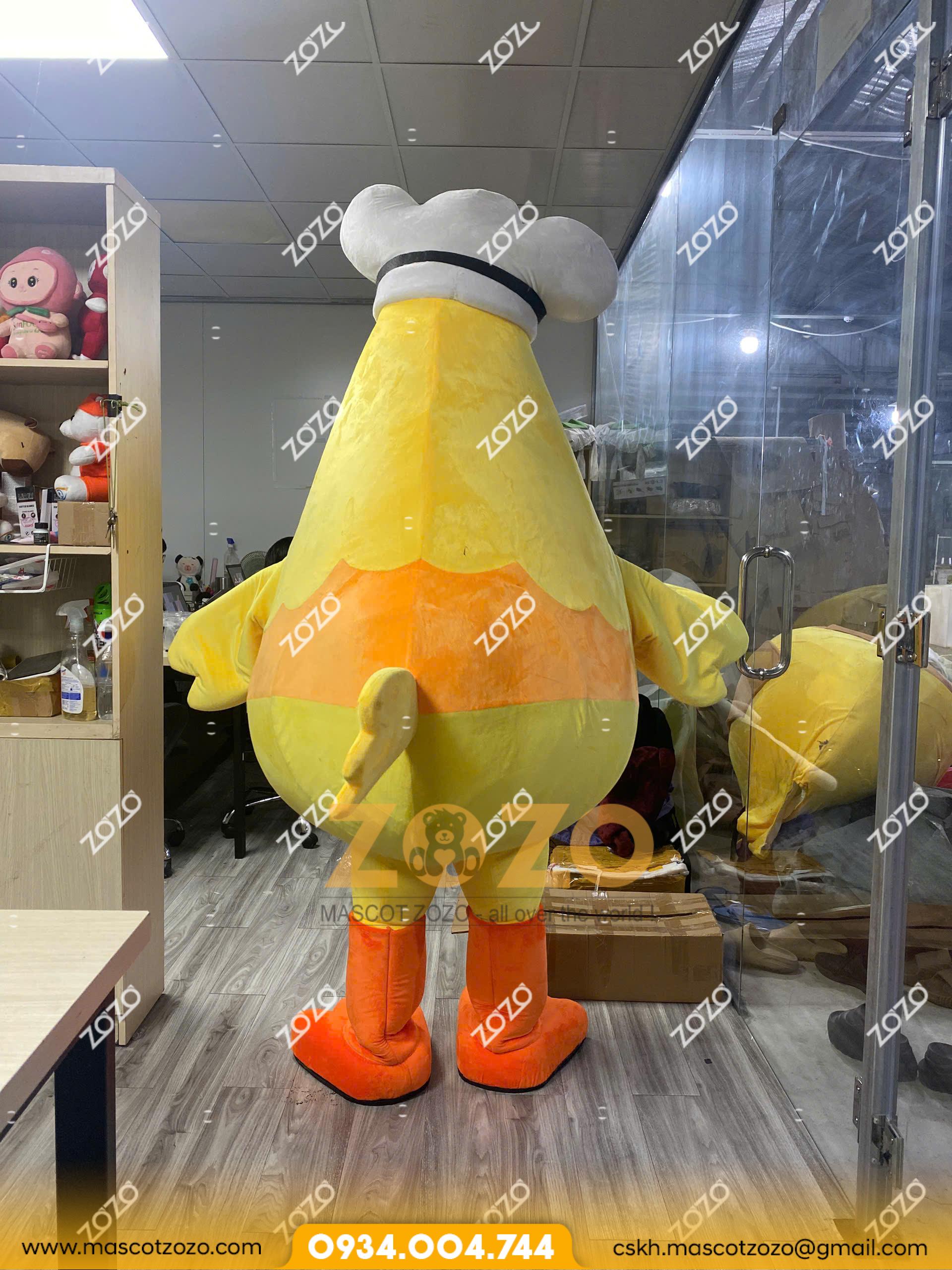 MASCOT GÀ VÀNG CHICK DELI - Ảnh 3