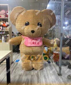 MASCOT HƠI GẤU TEDDY