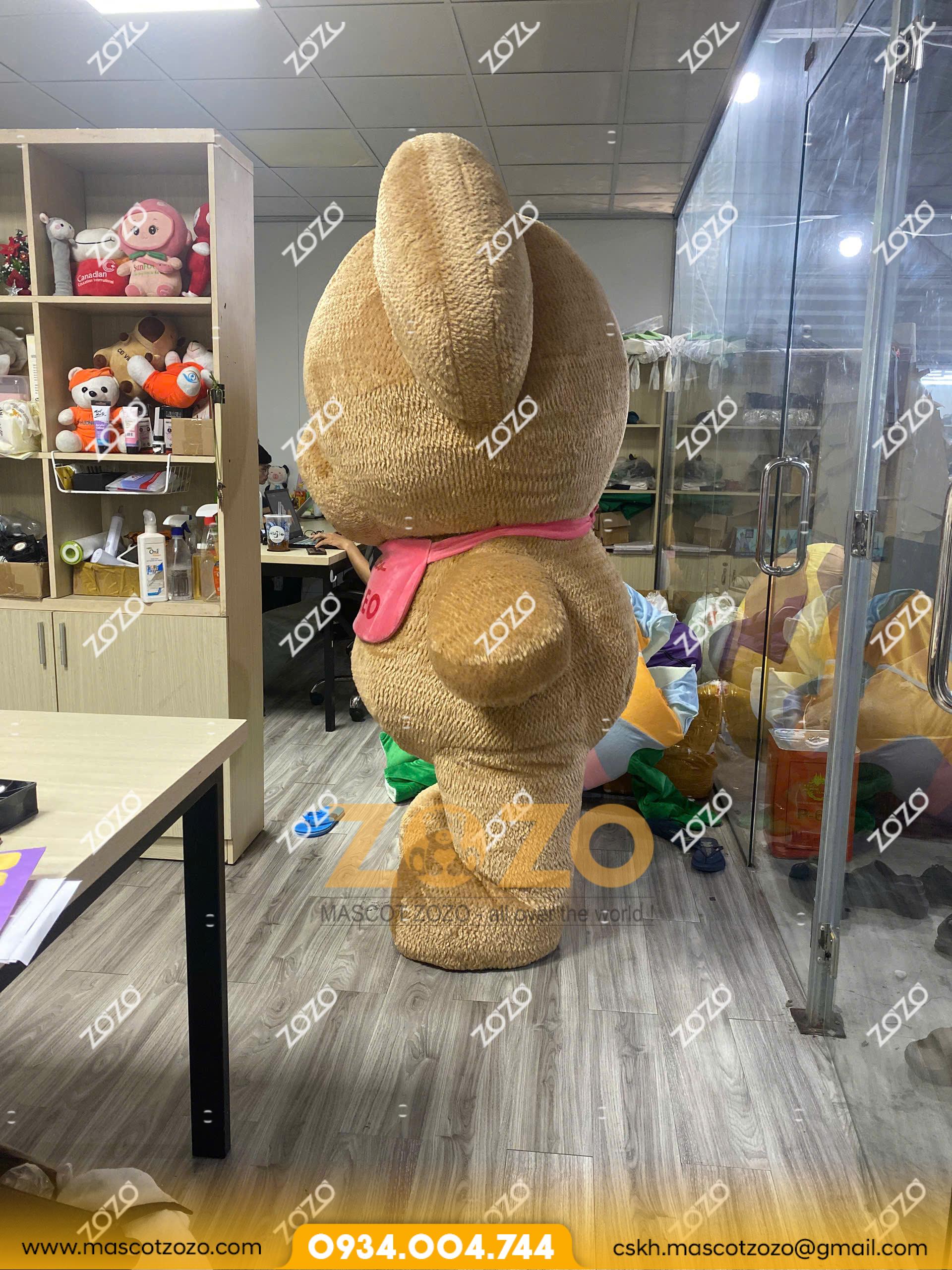 MASCOT HƠI GẤU TEDDY - Ảnh 3