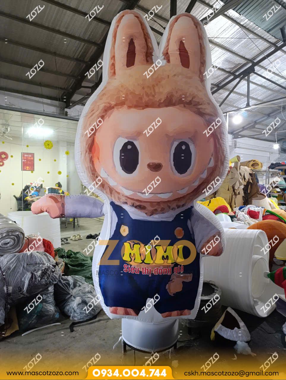 rối hơi labubu labubu