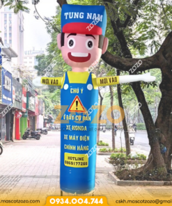 RỐI HƠI VẪY TAY CỬA HÀNG XE MÁY TUNG NAM