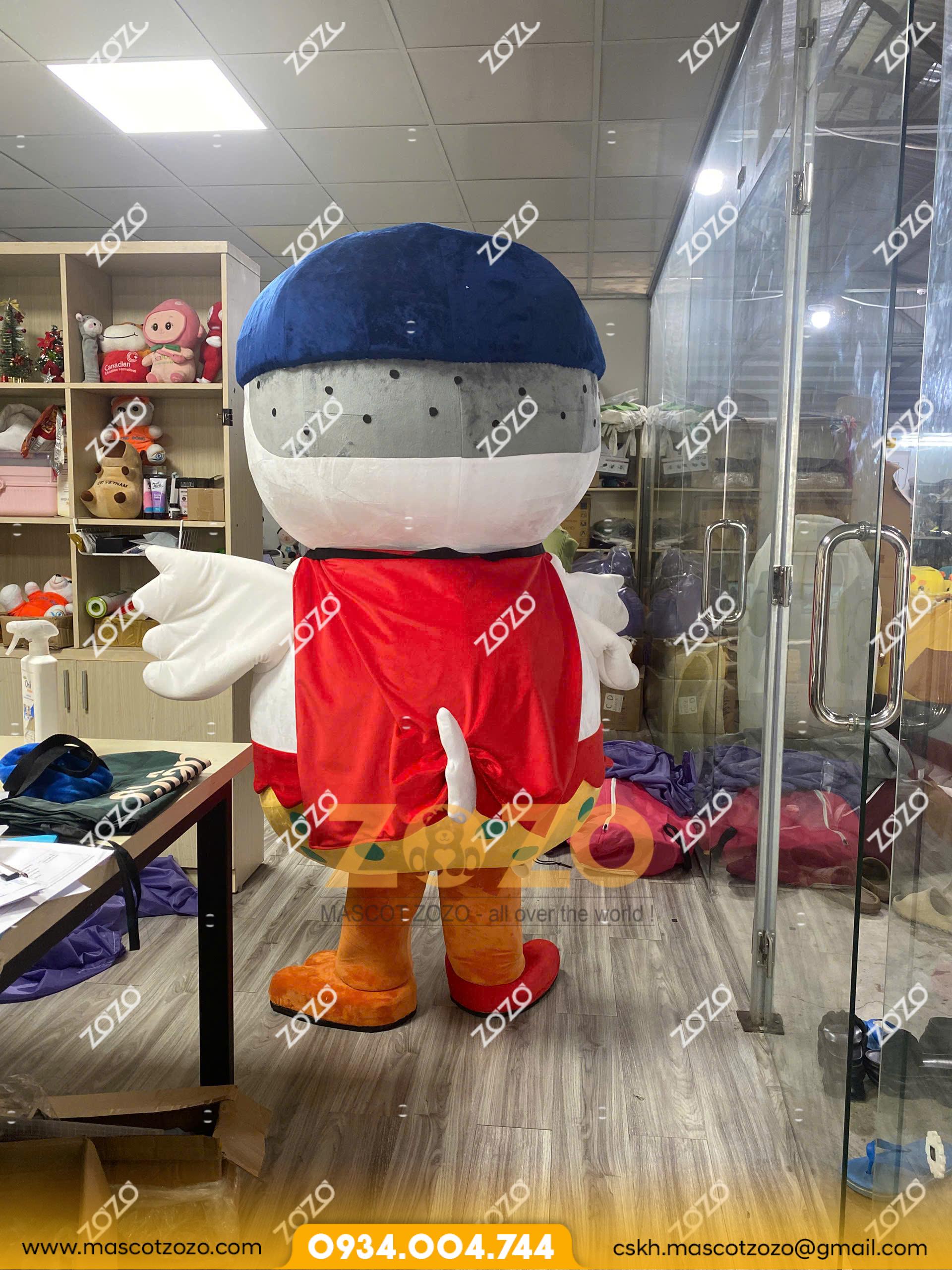 MASCOT MÌ GÀ CAY SAMYANG - Ảnh 3