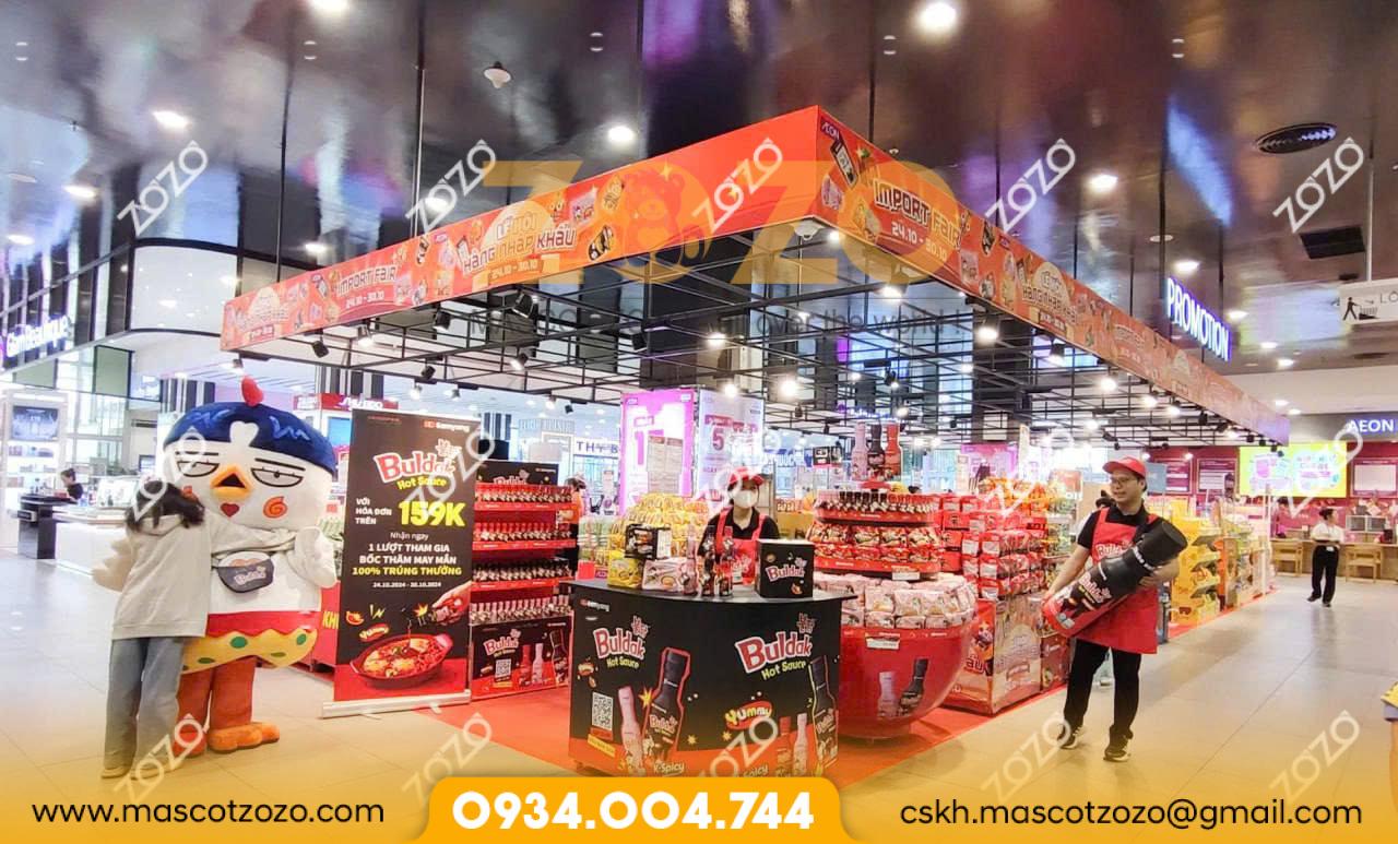 MASCOT MÌ GÀ CAY SAMYANG - Ảnh 4