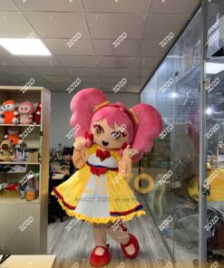 MASCOT CÔ BÉ TÓC HỒNG
