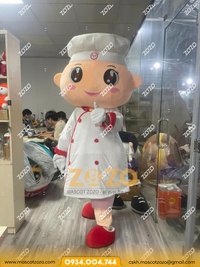MASCOT ĐẦU BẾP HỶ LÂM MÔN - Ảnh 2