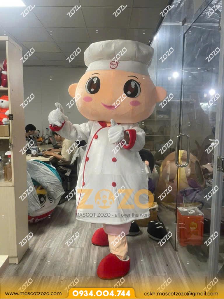 MASCOT ĐẦU BẾP HỶ LÂM MÔN