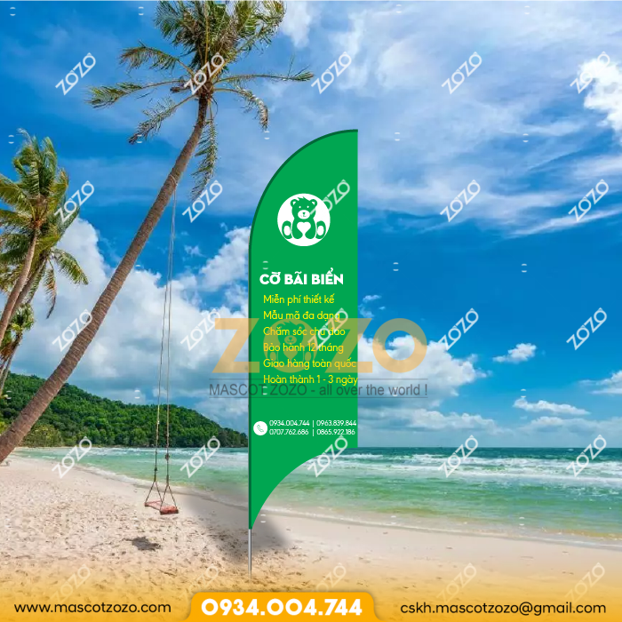 In Cờ Phướn Chất Lượng Cao HCM