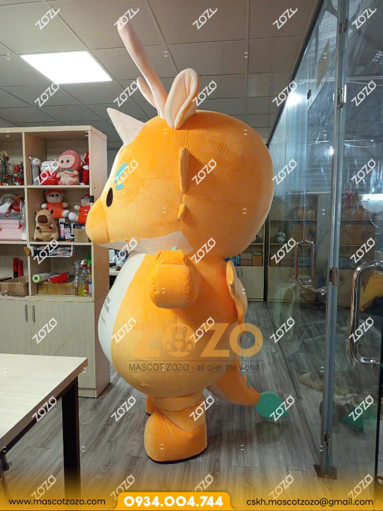 MASCOT HƠI RỒNG VÀNG - Ảnh 3