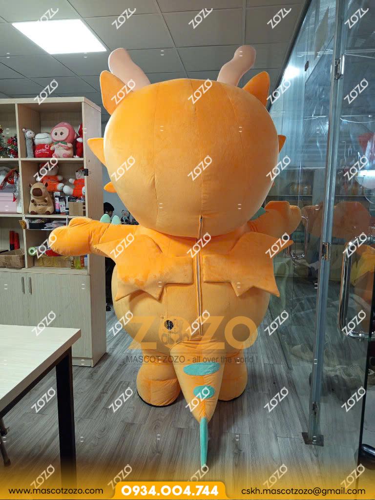 MASCOT HƠI RỒNG VÀNG - Ảnh 4