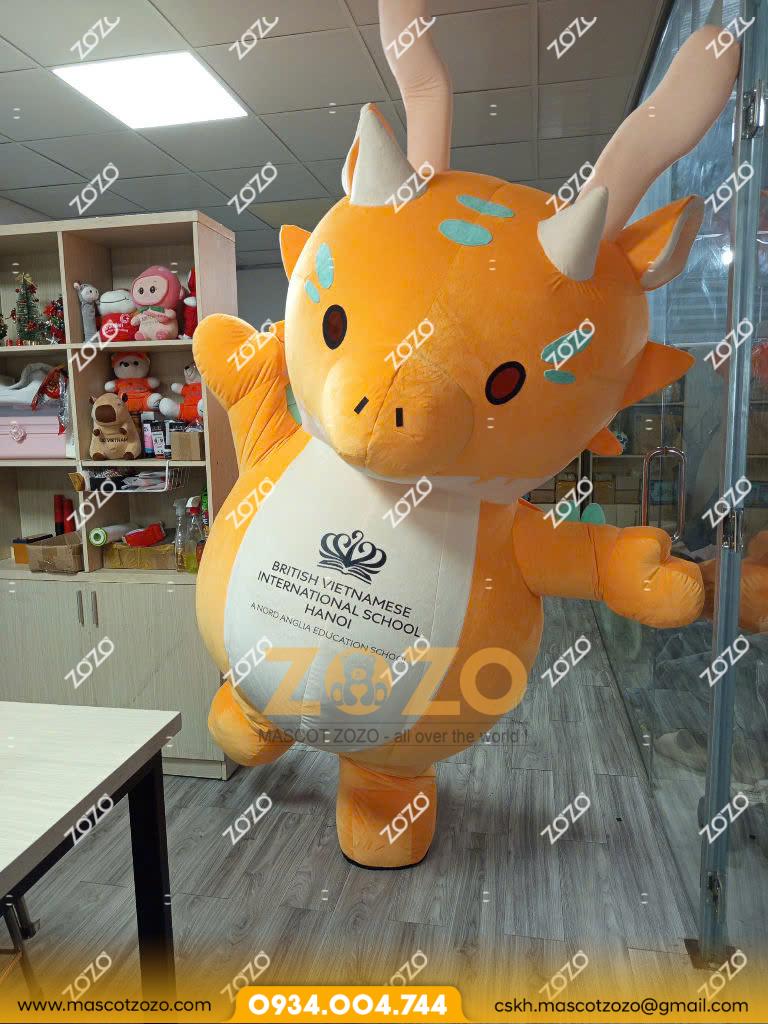 MASCOT HƠI RỒNG VÀNG