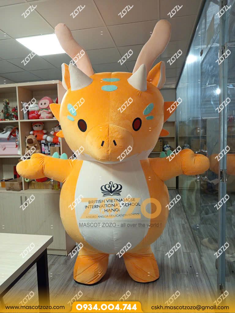 MASCOT HƠI RỒNG VÀNG - Ảnh 2