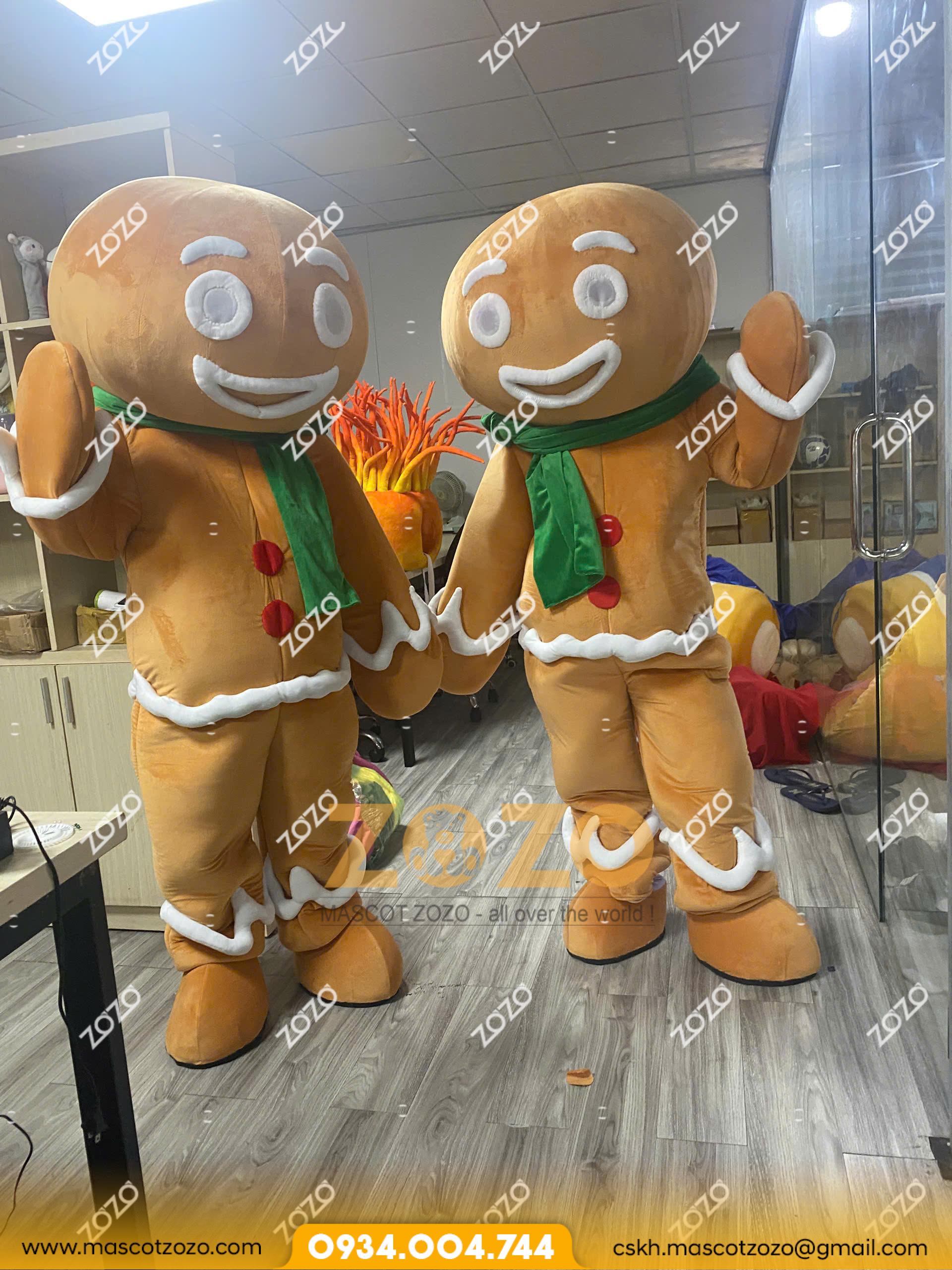 MASCOT BÁNH QUY GỪNG NGỌT NGÀO