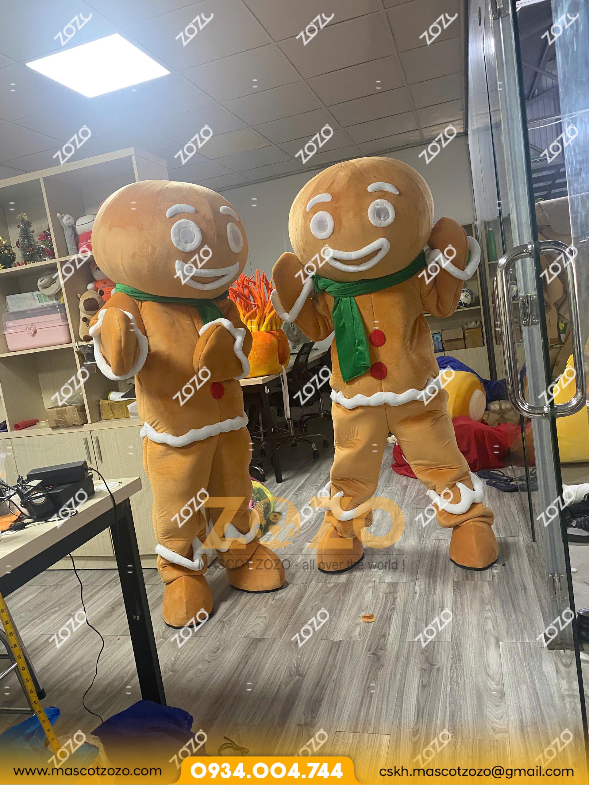 MASCOT BÁNH QUY GỪNG NGỌT NGÀO - Ảnh 2