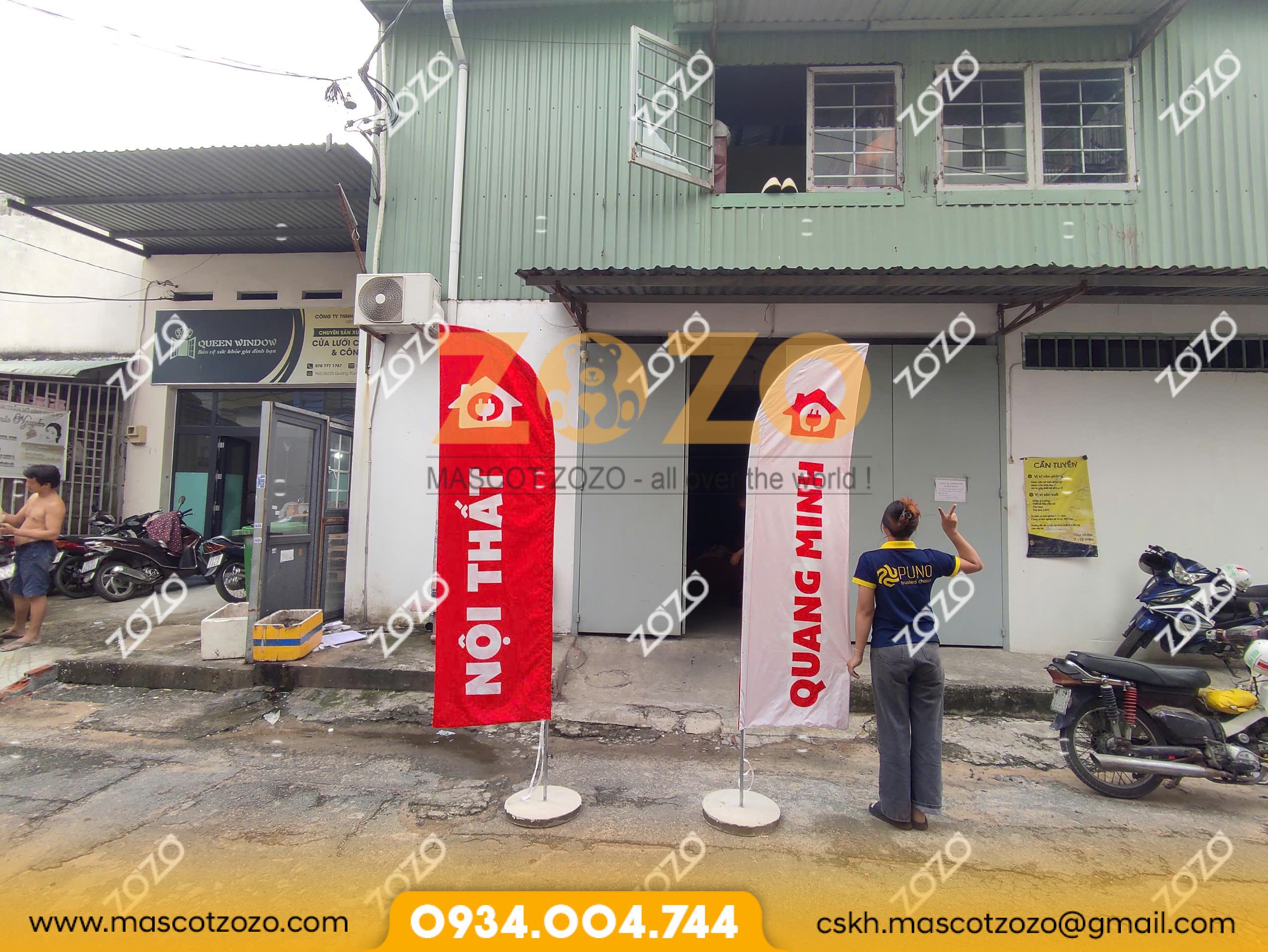CỜ PHƯỚN CÁNH BƯỜM CỬA HÀNG ĐIỆN MÁY NỘI THẤT - Ảnh 3